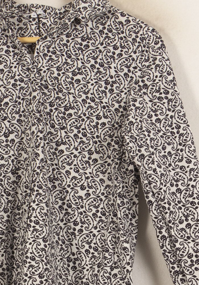 Chemise Blanc et Bleu - Taille S/36 de la marque Claudie Pierlot | PARAD55379 - Vendu par Paradigme - Image 3