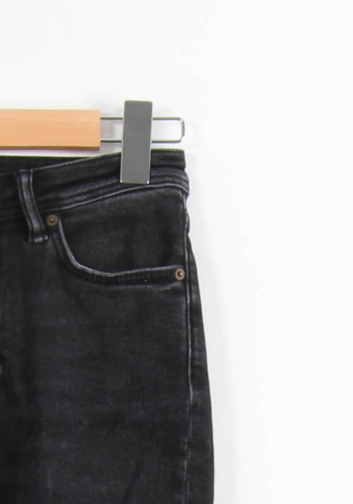 Jean Slim Gris - Taille XS/34 de la marque Acne Studios | PARAD65148 - Vendu par Paradigme - Image 3
