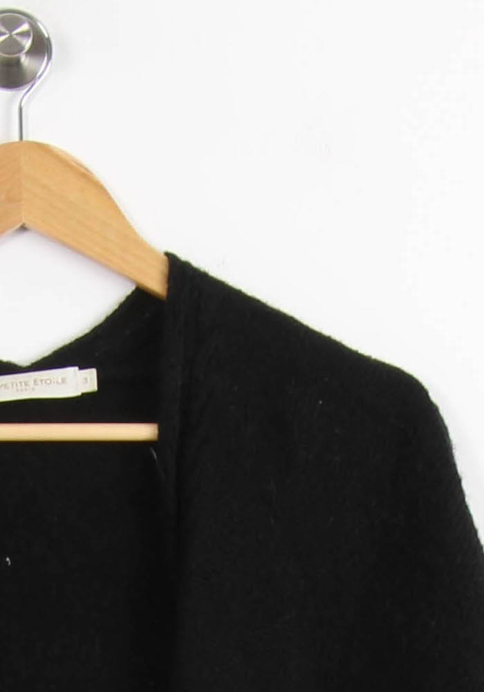 Cardigan Noir - Taille L/40 de la marque La Petite Etoile | PARAD61072 - Vendu par Paradigme - Image 3