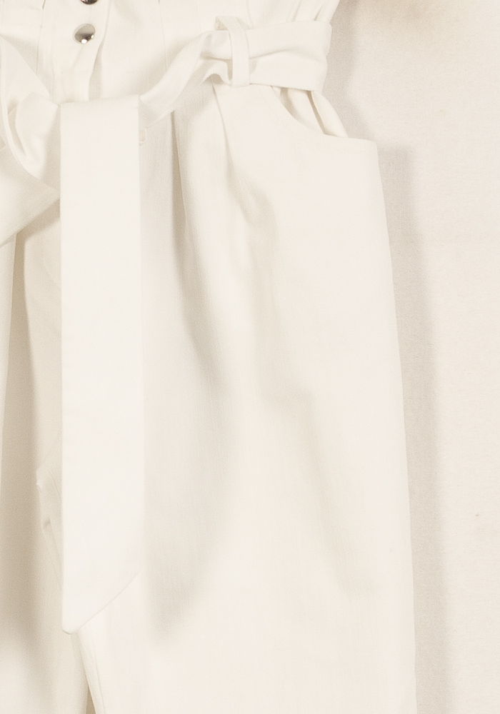 Pantalon Taille Haute Blanc - Taille XS/34 de la marque IRO | PARAD54950 - Vendu par Paradigme - Image 3