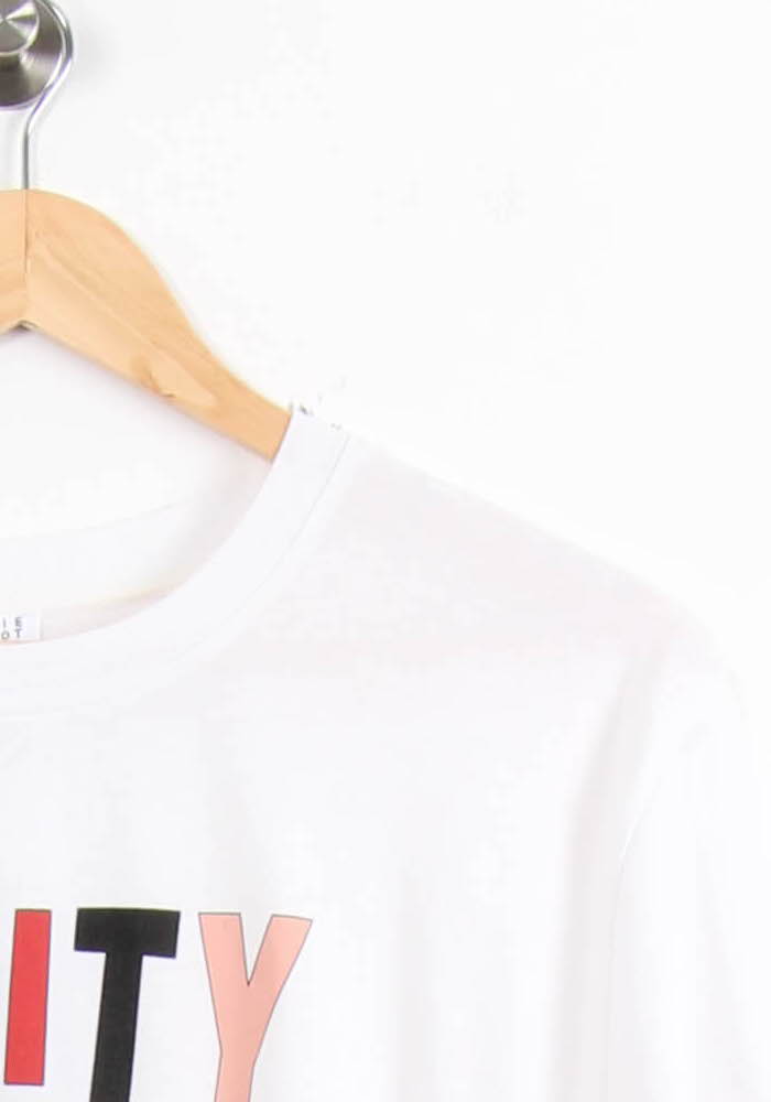 Tee-shirt Blanc - Taille L/40 de la marque Claudie Pierlot | PARAD64179 - Vendu par Paradigme - Image 3