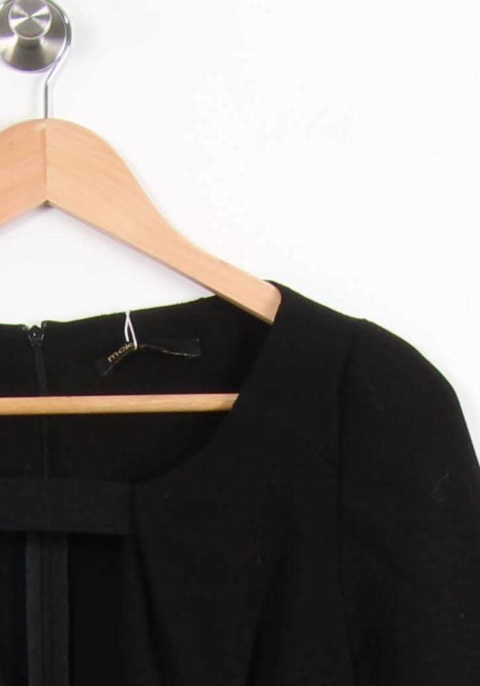Robe Courte Noire - Taille S/36 de la marque Maje | PARAD65122 - Vendu par Paradigme - Image 3