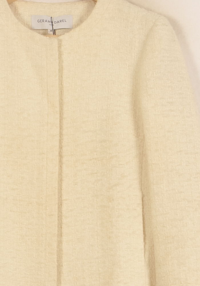 Veste Beige - Taille M/38 de la marque Gerard Darel | PARAD44769 - Vendu par Paradigme - Image 3
