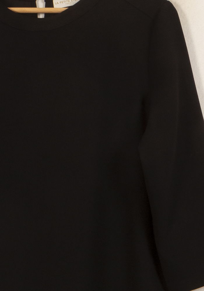 Chemise Noire - Taille S/36 de la marque Galeries Lafayette | PARAD64235 - Vendu par Paradigme - Image 3
