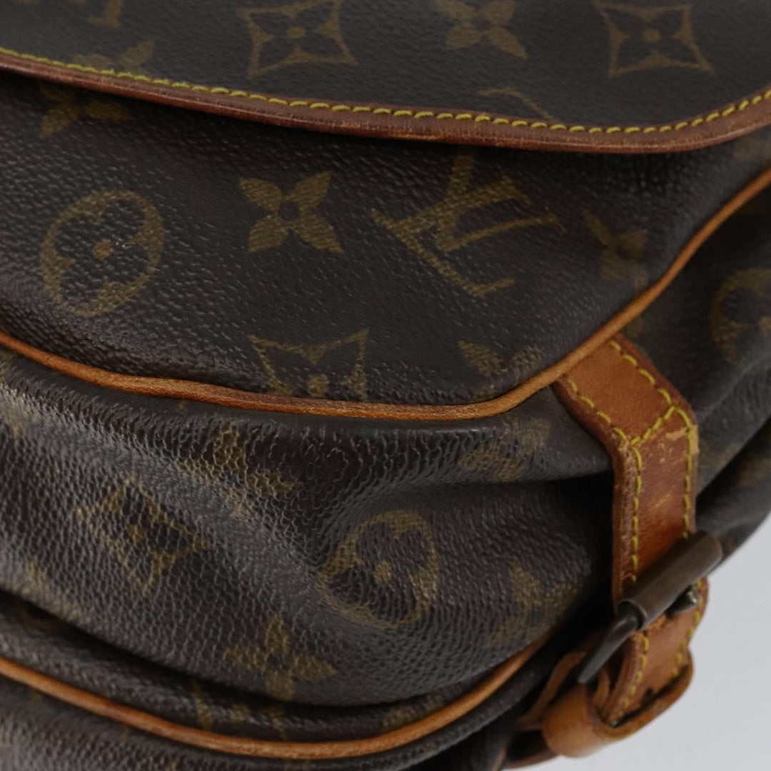 Louis Vuitton Saumur Handbag Monogram Canvas