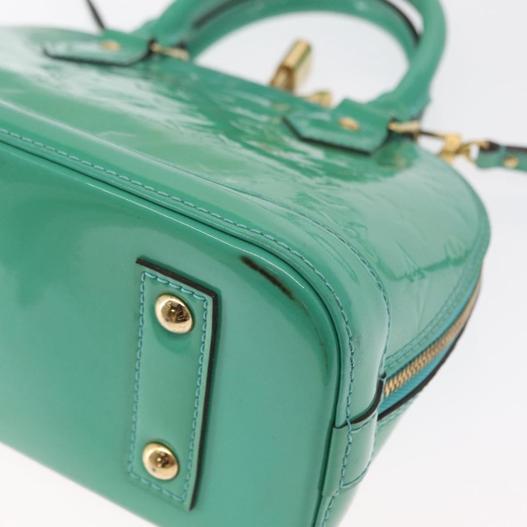 Louis Vuitton Alma Handbag Monogram Vernis