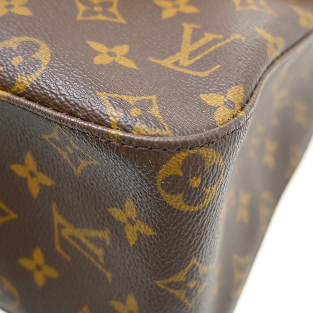 Louis Vuitton Monogram Looping Handbag Monogram Canvas