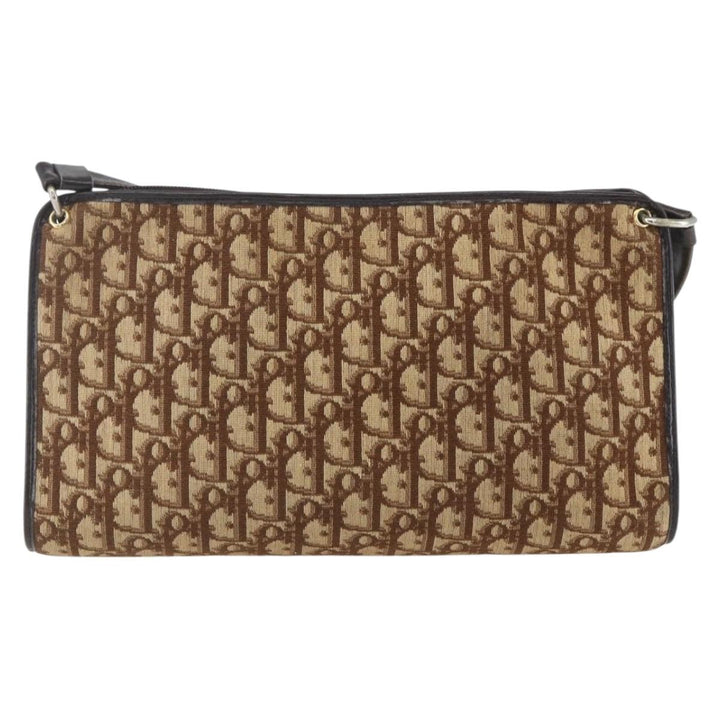 Christian Dior Vintage CD trotter Shoulder bag Canvas