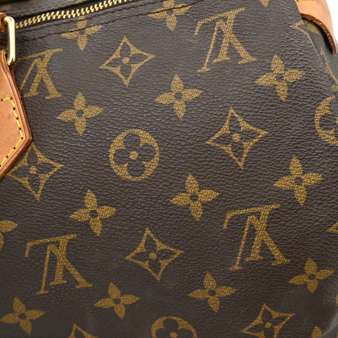 Louis Vuitton Speedy Handbag Monogram Canvas