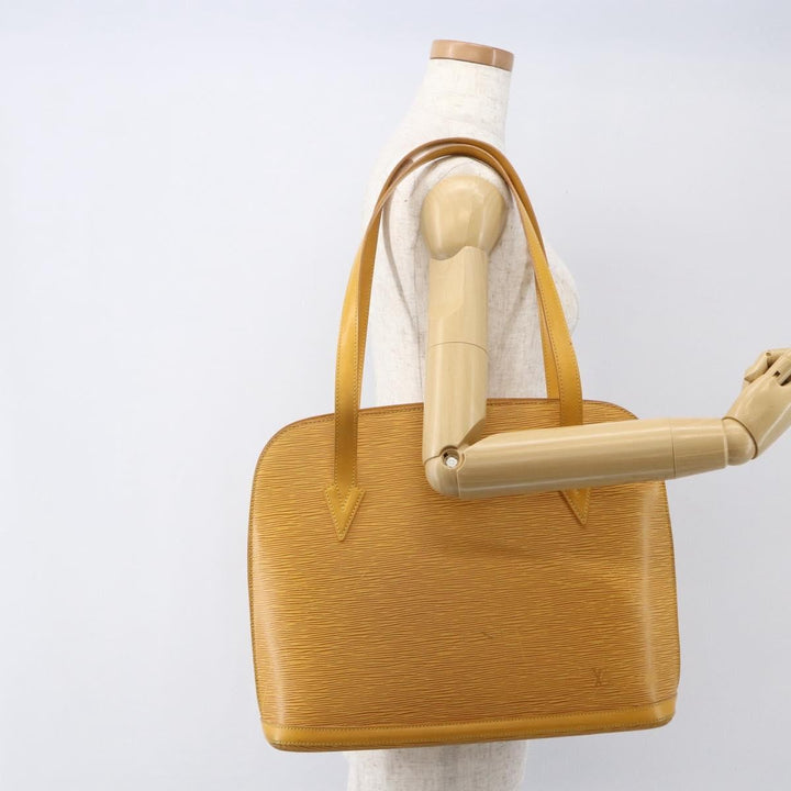 Louis Vuitton Lussac Handbag Epi Leather