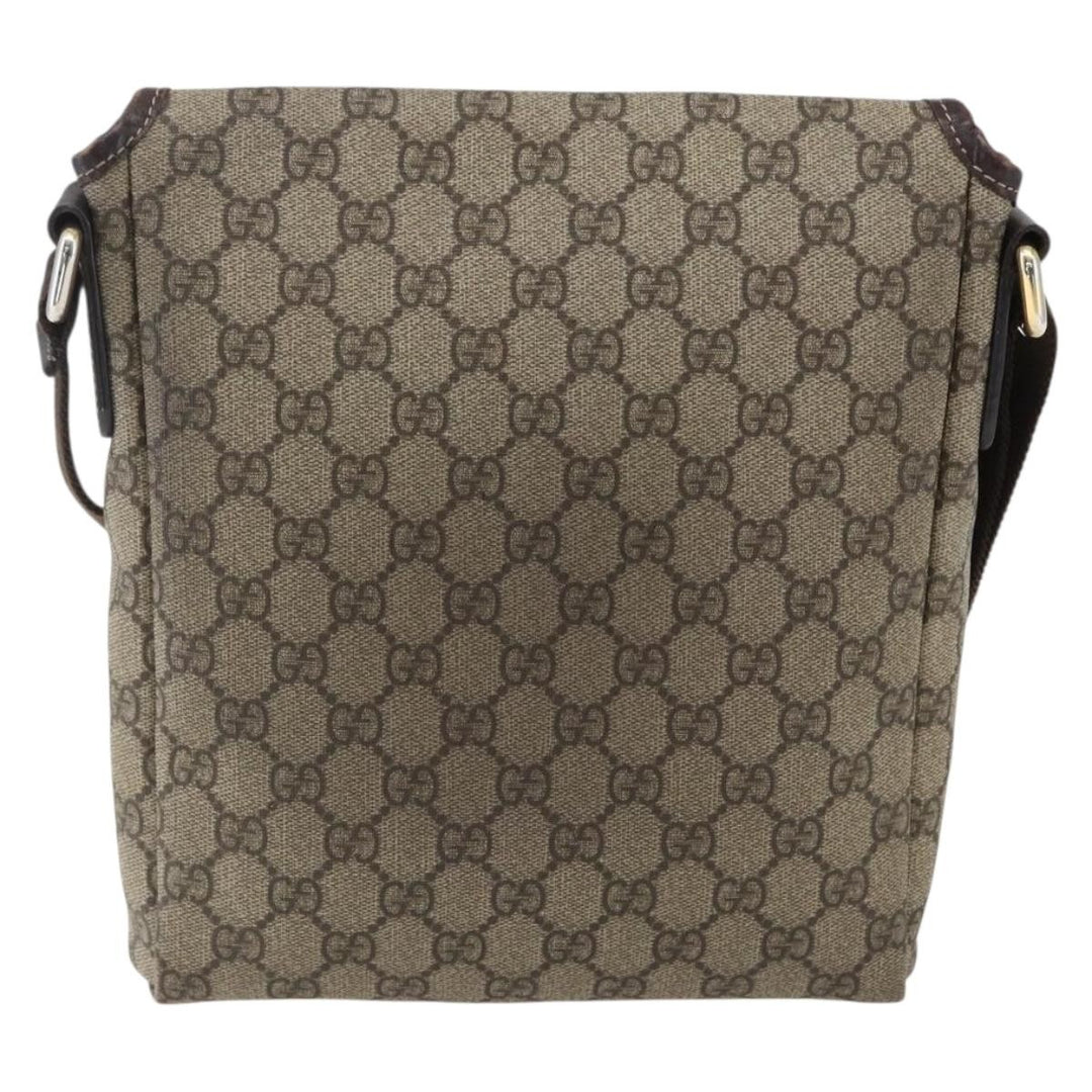 Gucci Flap Messenger GG Coated Canvas