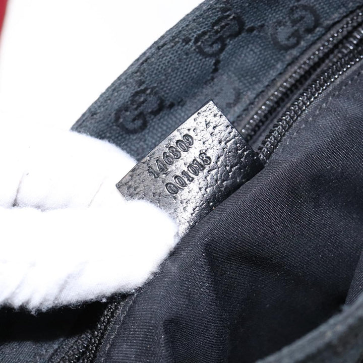 Gucci Web Strap Zip Messenger Bag GG Canvas