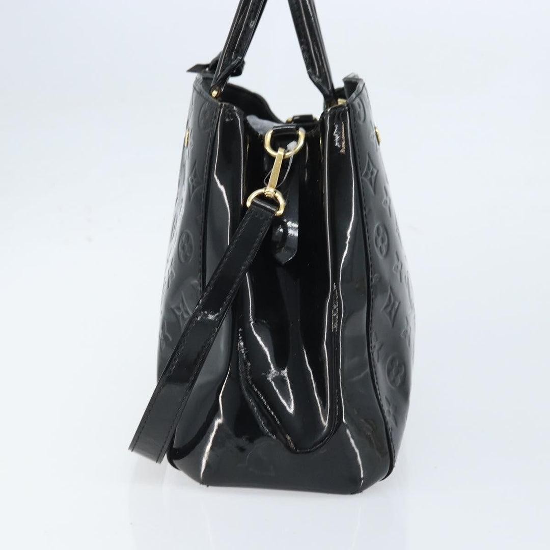 Louis Vuitton Montaigne Handbag Monogram Vernis