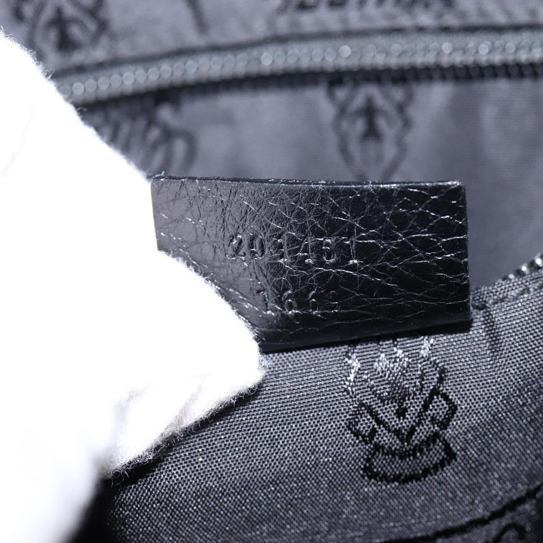Gucci Front Zip Messenger Leather