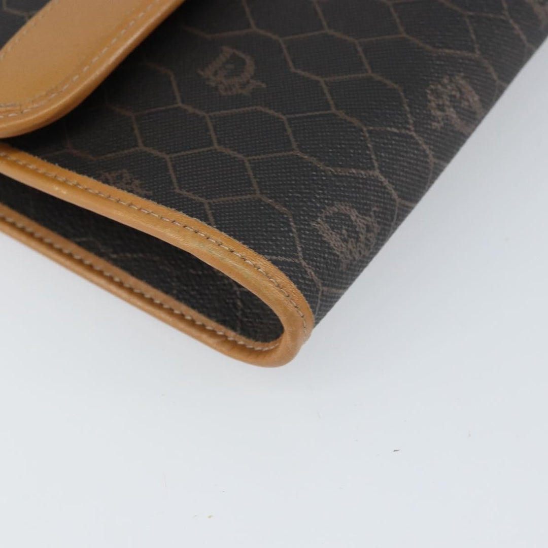 Christian Dior Vintage Honeycomb chain Canvas