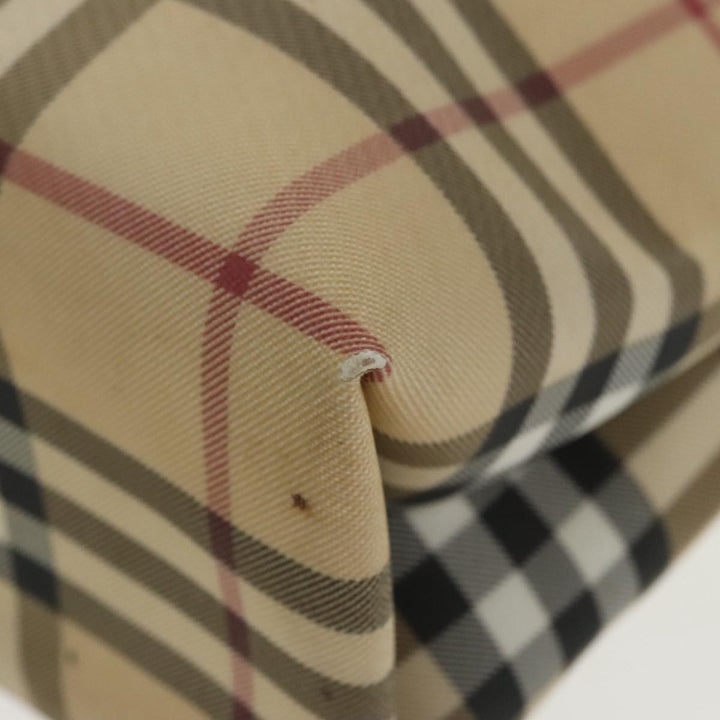 Burberry Nova Check Tote Canvas and Leather