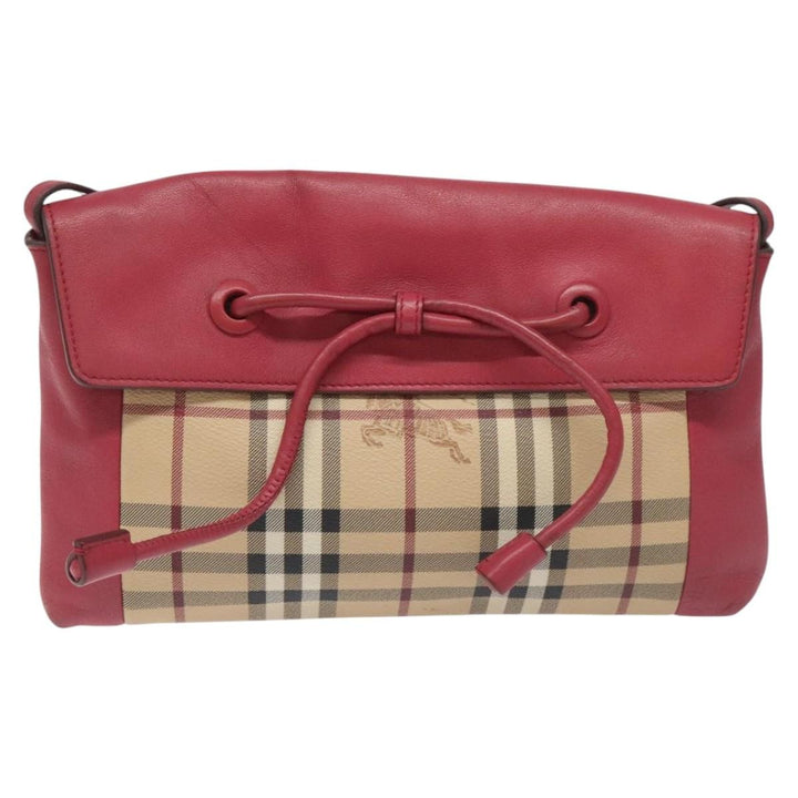 Burberry Nova check Shoulder bag Canvas and Leather