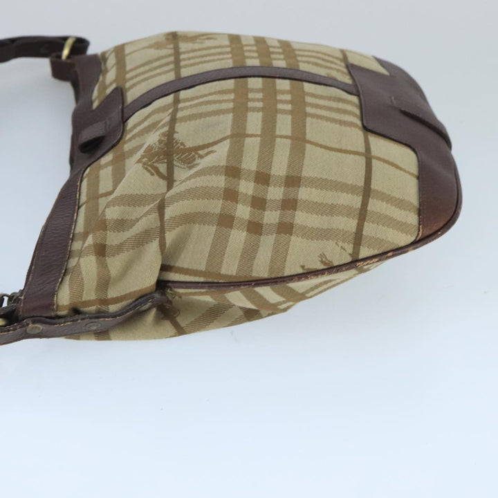 Burberry Nova check Shoulder bag Canvas and Leather