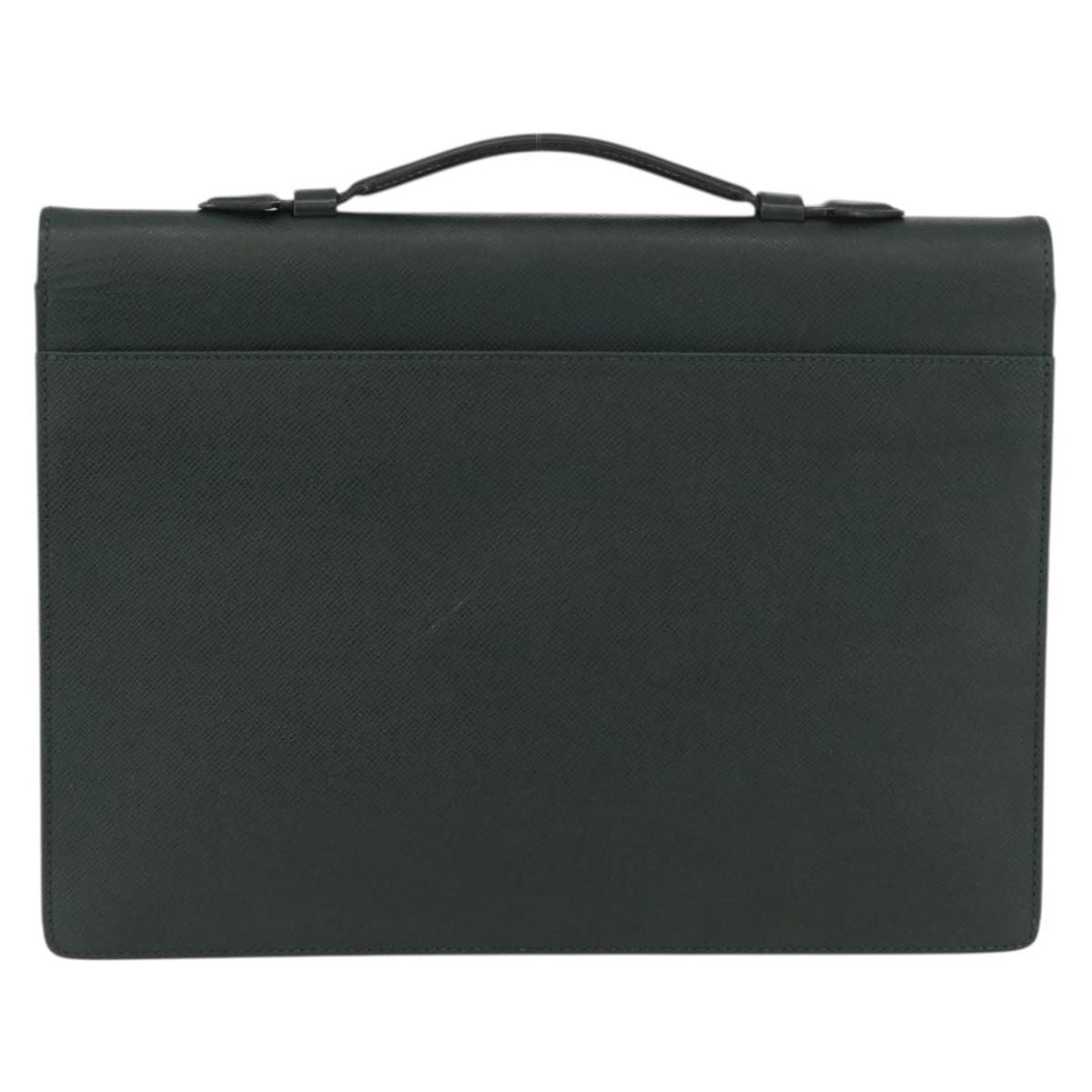 Louis Vuitton Serviette Kourad Briefcase Taiga Leather