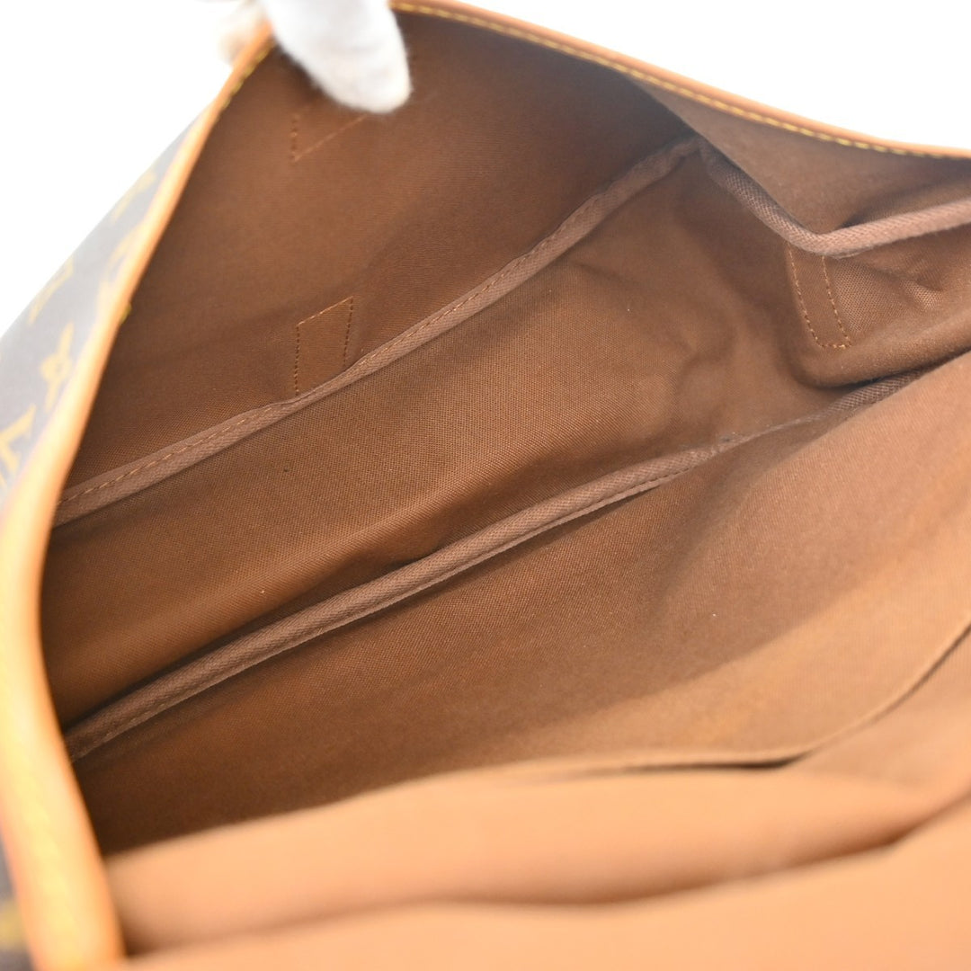 Louis Vuitton Saumur Handbag Monogram Canvas