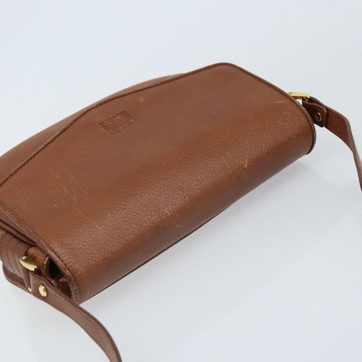 Burberry Flap Shoulder Bag Leather