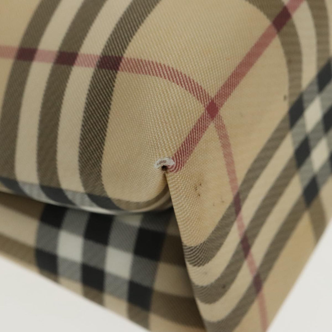 Burberry Nova Check Tote Canvas and Leather