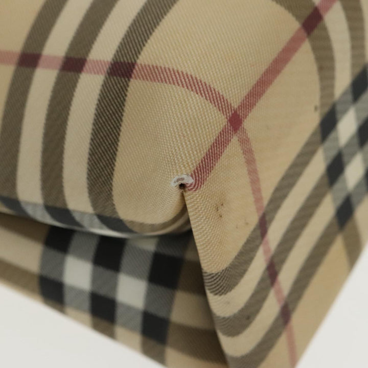 Burberry Nova Check Tote Canvas and Leather