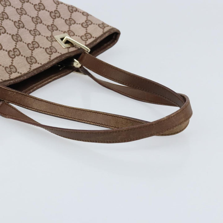 Gucci Vintage Bucket Shopping Tote GG Canvas