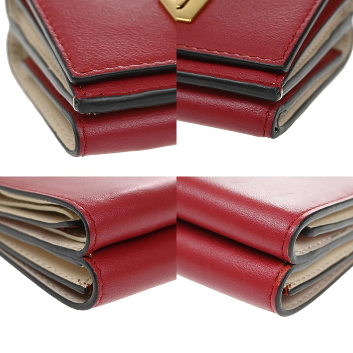 Fendi Peekaboo Wallet Leather