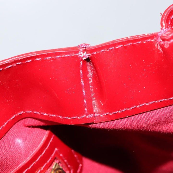 Louis Vuitton Wilshire Handbag Monogram Vernis