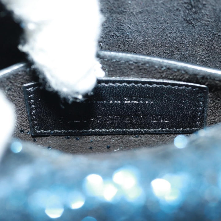 Saint Laurent Sunset Satchel Glitter