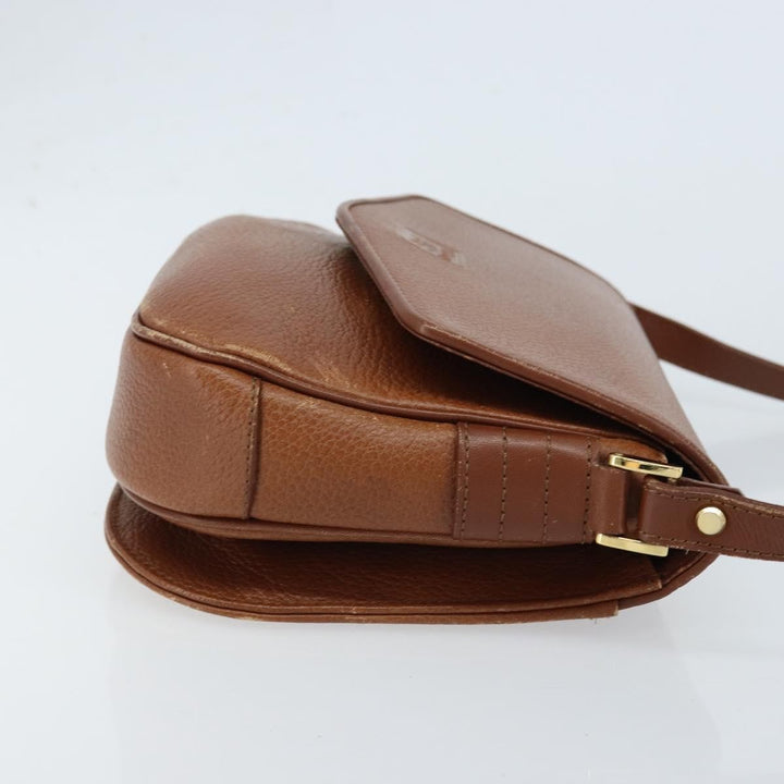 Burberry Flap Shoulder Bag Leather