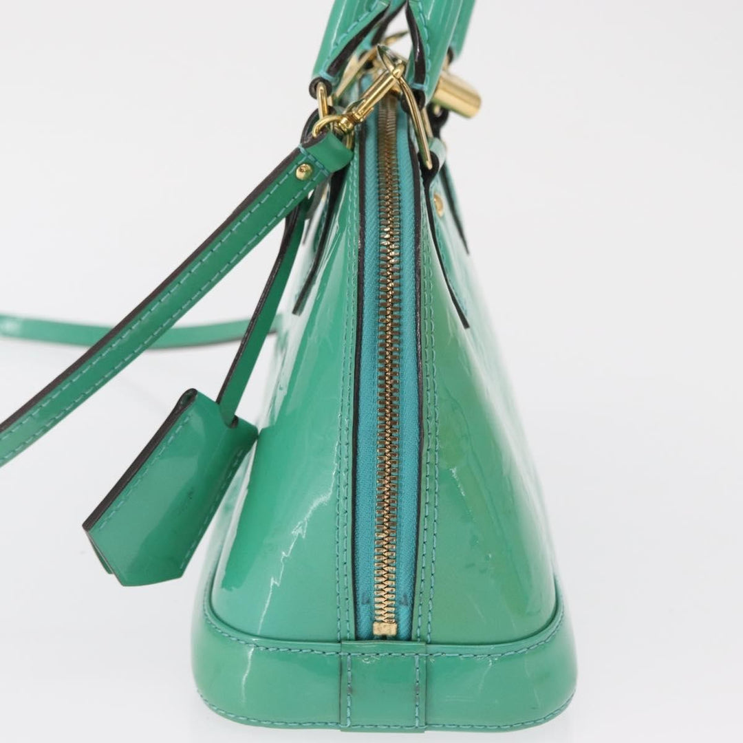 Louis Vuitton Alma Handbag Monogram Vernis