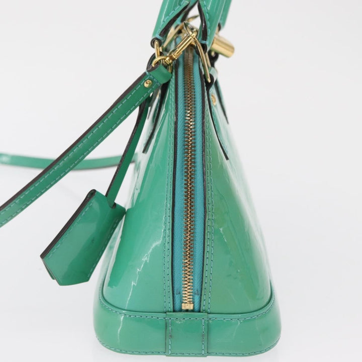 Louis Vuitton Alma Handbag Monogram Vernis