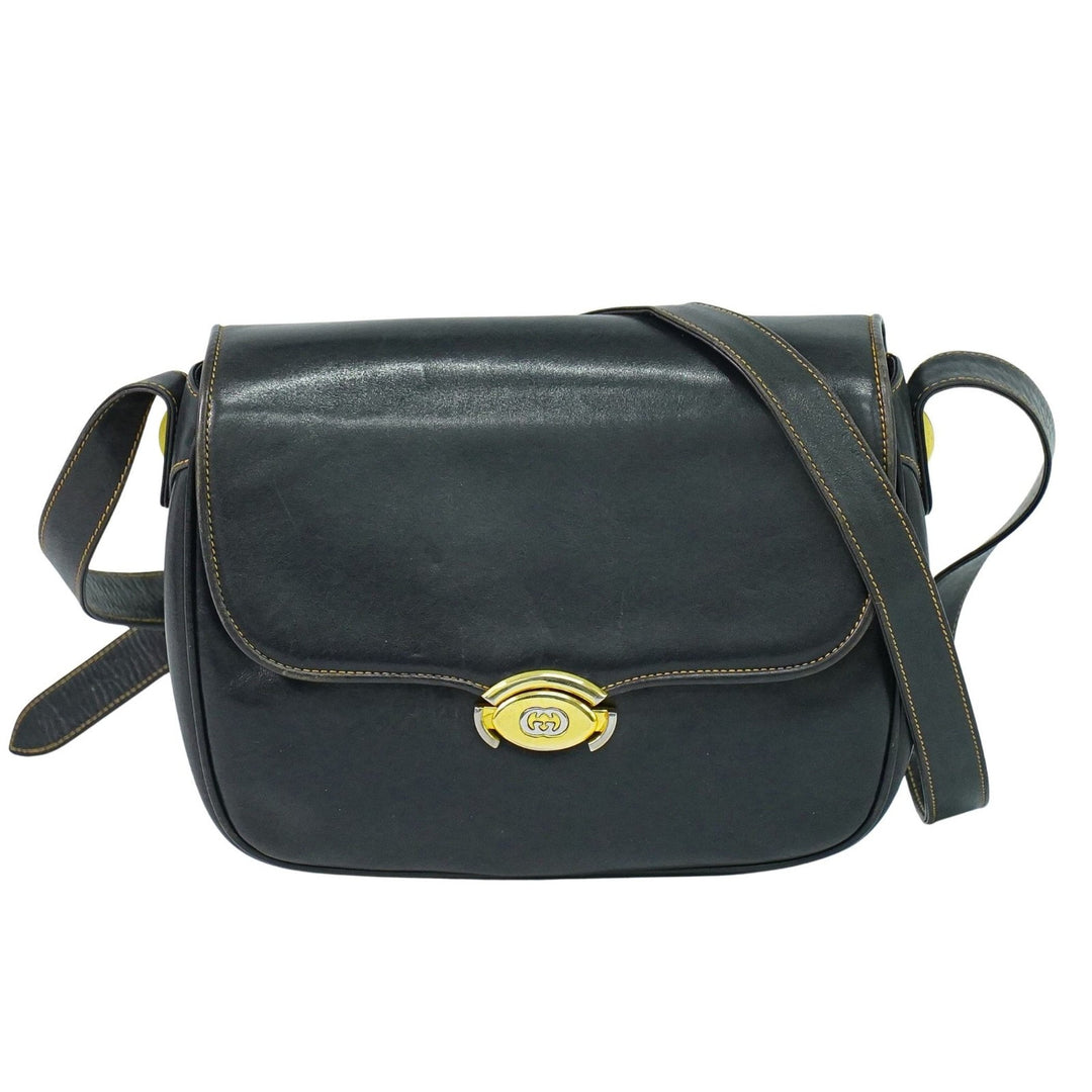 Gucci Vintage Shoulder Bag Leather