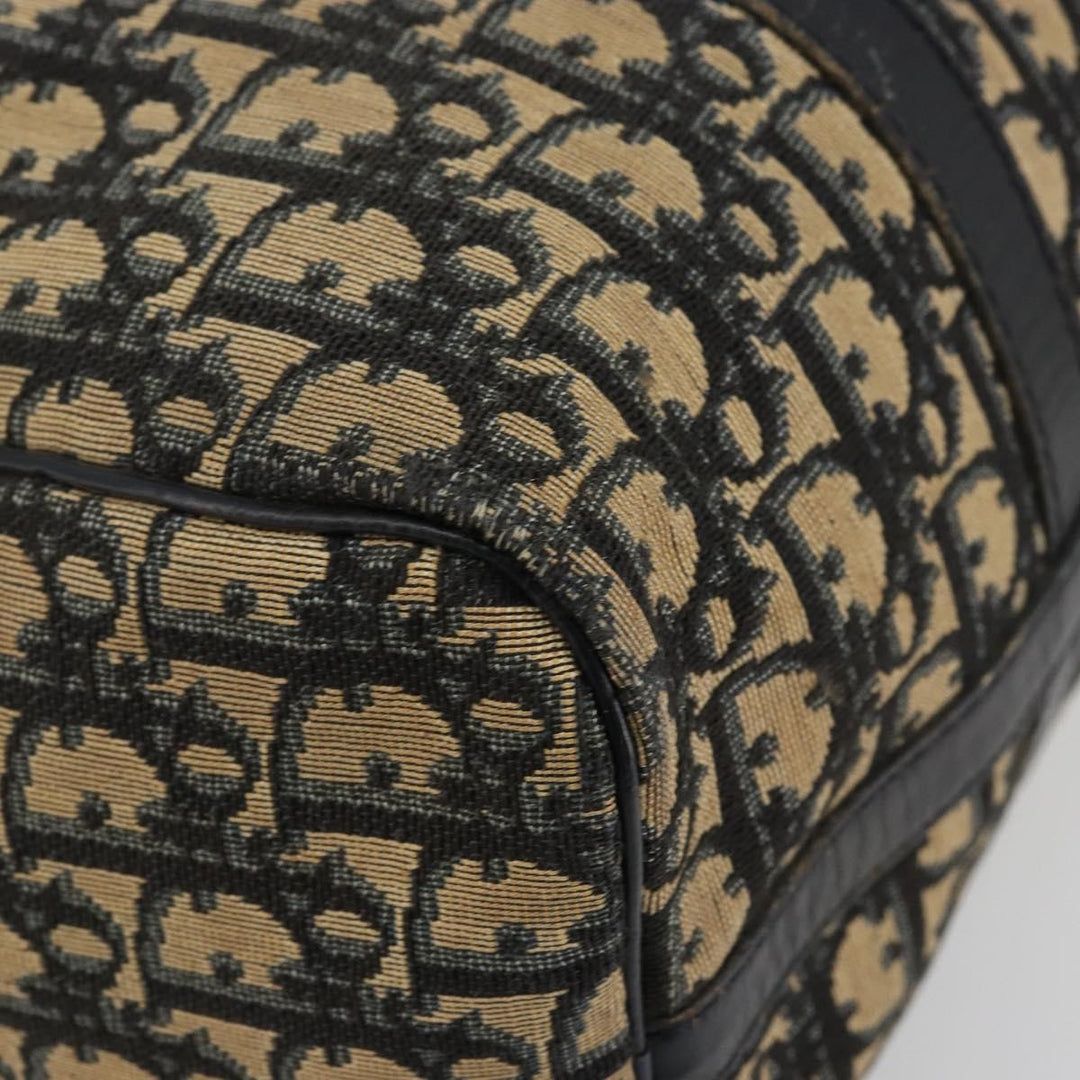 Christian Dior Vintage Trotter Handbag Canvas