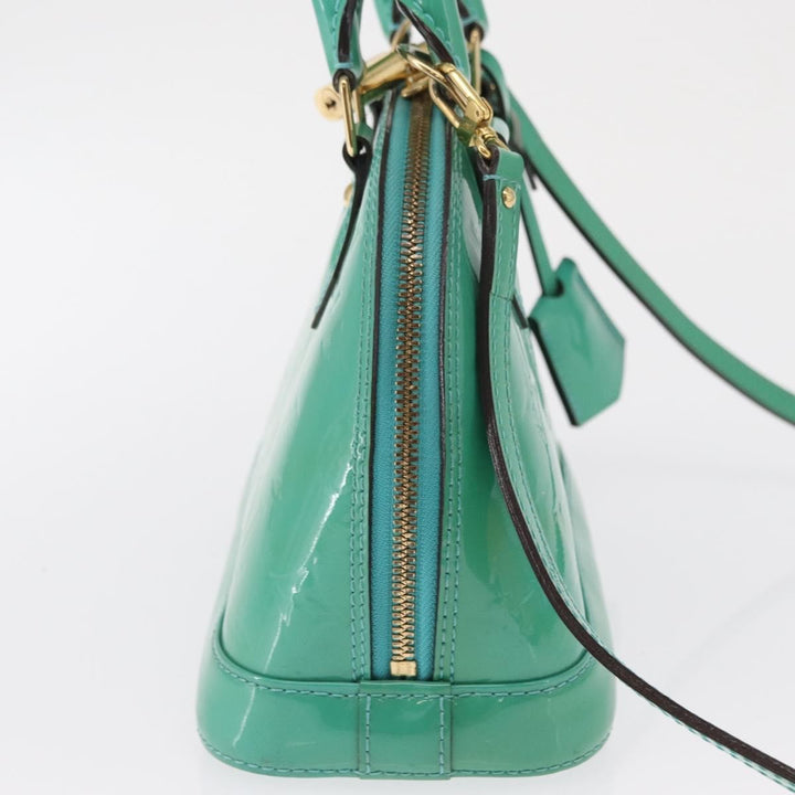 Louis Vuitton Alma Handbag Monogram Vernis