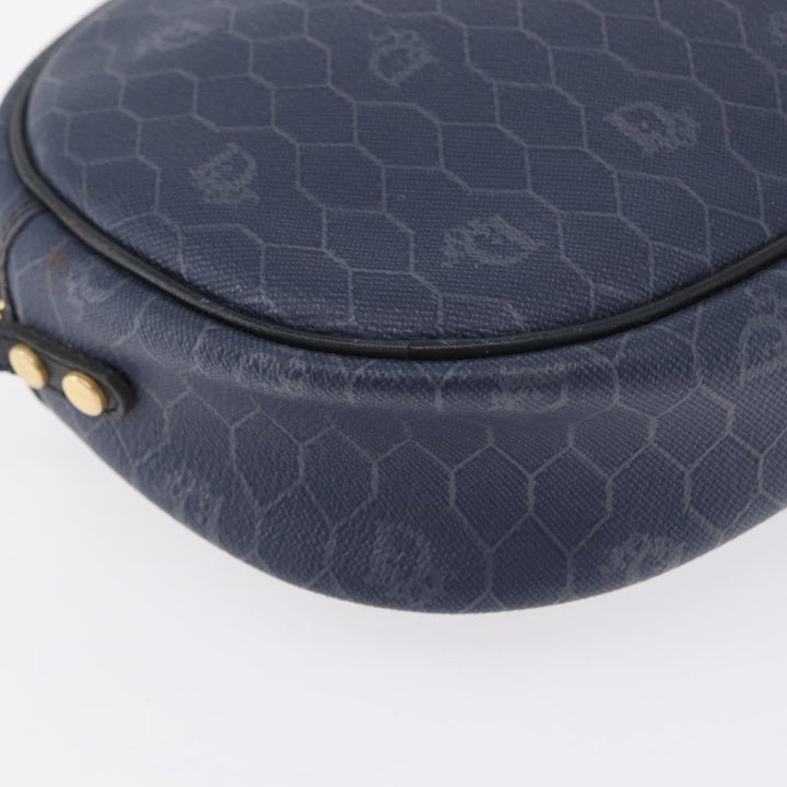 Christian Dior Vintage Honeycomb Shoulder Bag Canvas