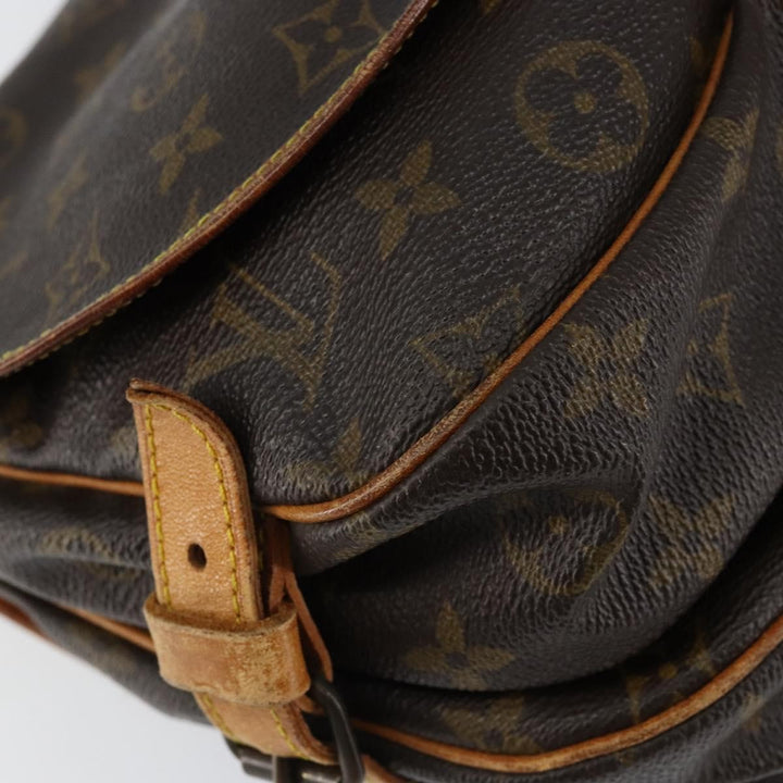 Louis Vuitton Saumur Handbag Monogram Canvas