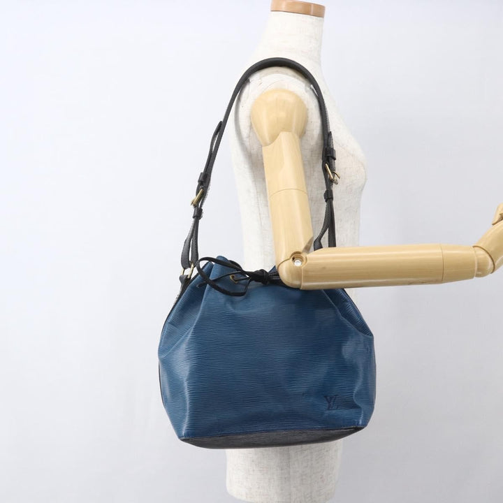 Louis Vuitton Bicolor Petit Noe Handbag Epi Leather