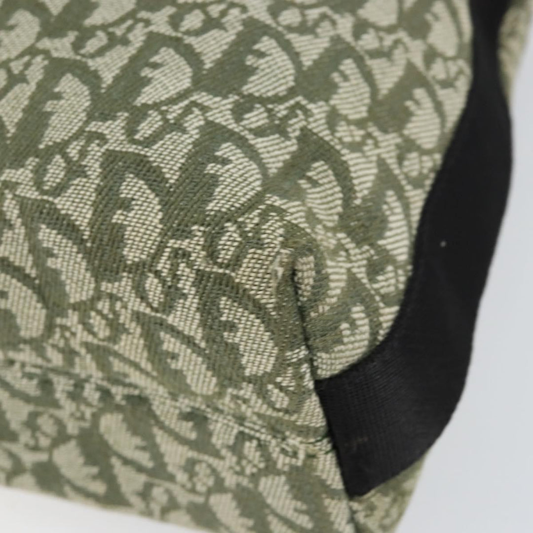 Christian Dior Vintage Trotter Shoulder Bag Canvas