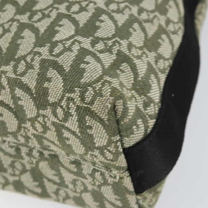 Christian Dior Vintage Trotter Shoulder Bag Canvas