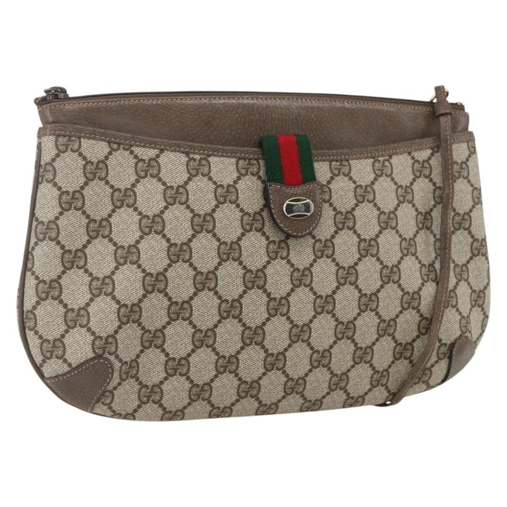 Gucci Vintage Web Crossbody Bag GG Coated Canvas