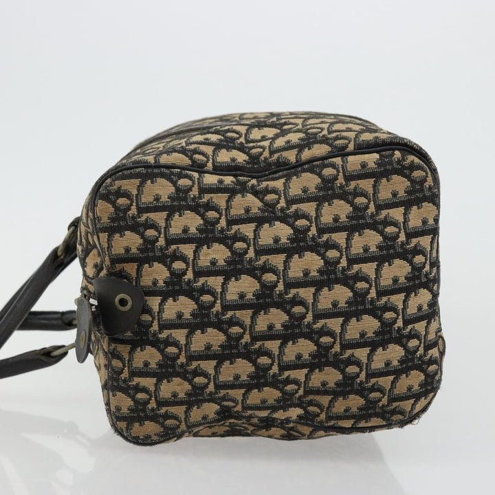 Christian Dior Vintage Trotter Handbag Canvas