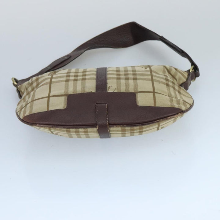 Burberry Nova check Shoulder bag Canvas and Leather