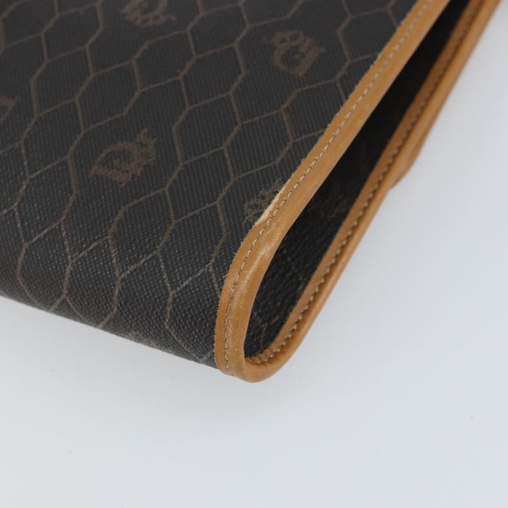 Christian Dior Vintage Honeycomb chain Canvas