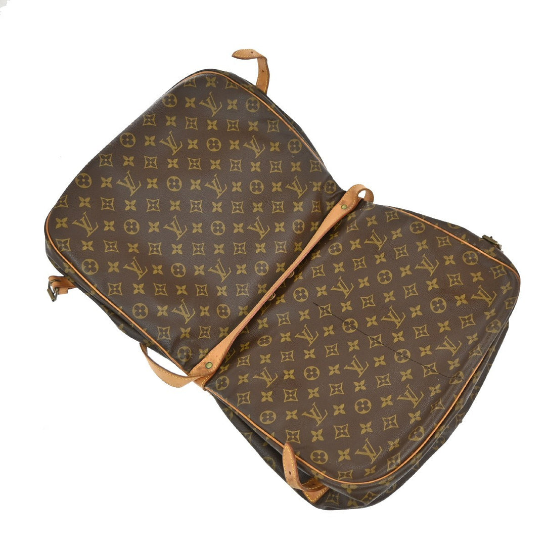 Louis Vuitton Saumur Handbag Monogram Canvas
