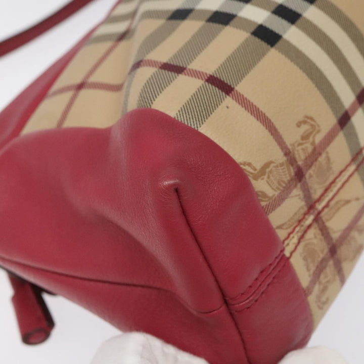 Burberry Nova check Shoulder bag Canvas and Leather