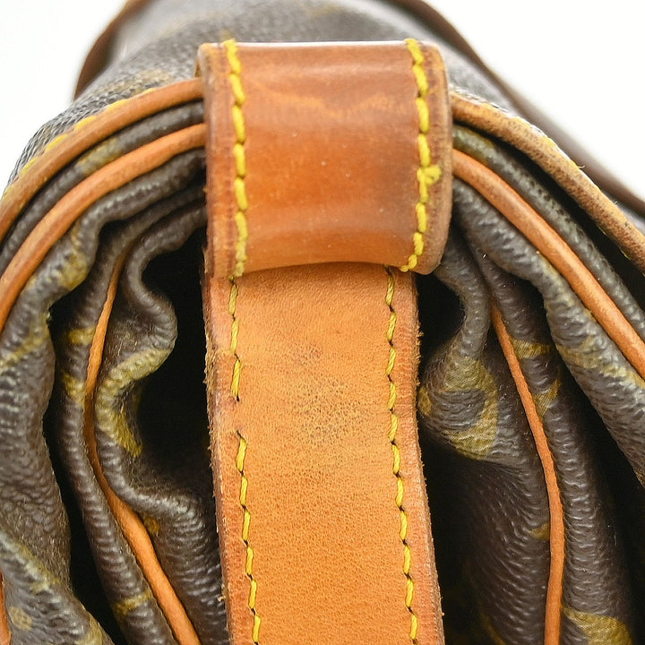 Louis Vuitton Saumur Handbag Monogram Canvas