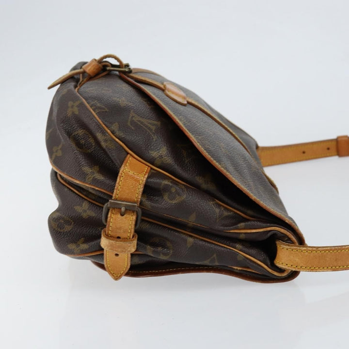 Louis Vuitton Saumur Handbag Monogram Canvas